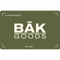 BĀK Physical Gift Card